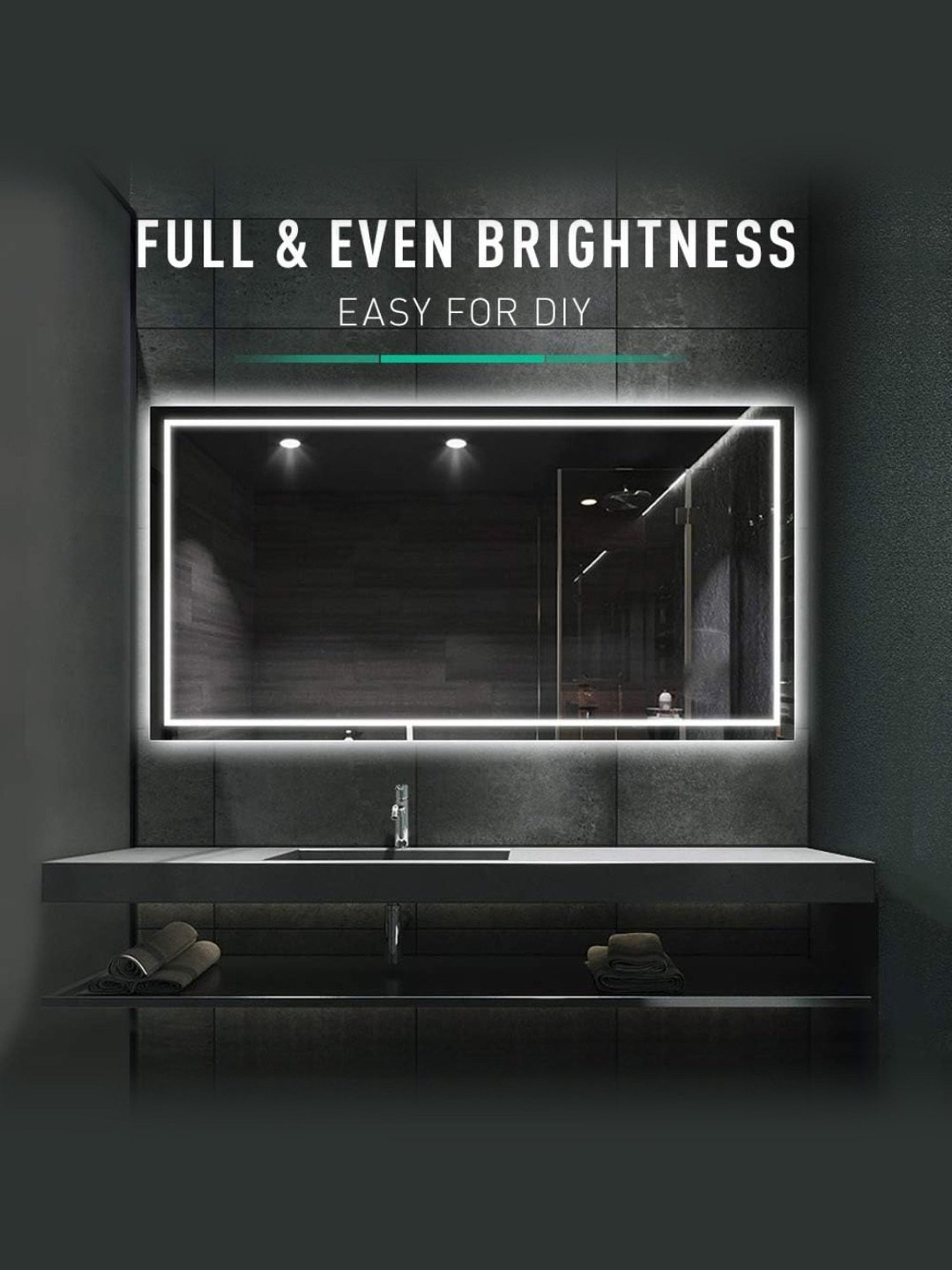 Xergy LED Neon Strip Lights 5Mtr, IP67 Waterproof Neon Rope Light for Home Decoration (White)