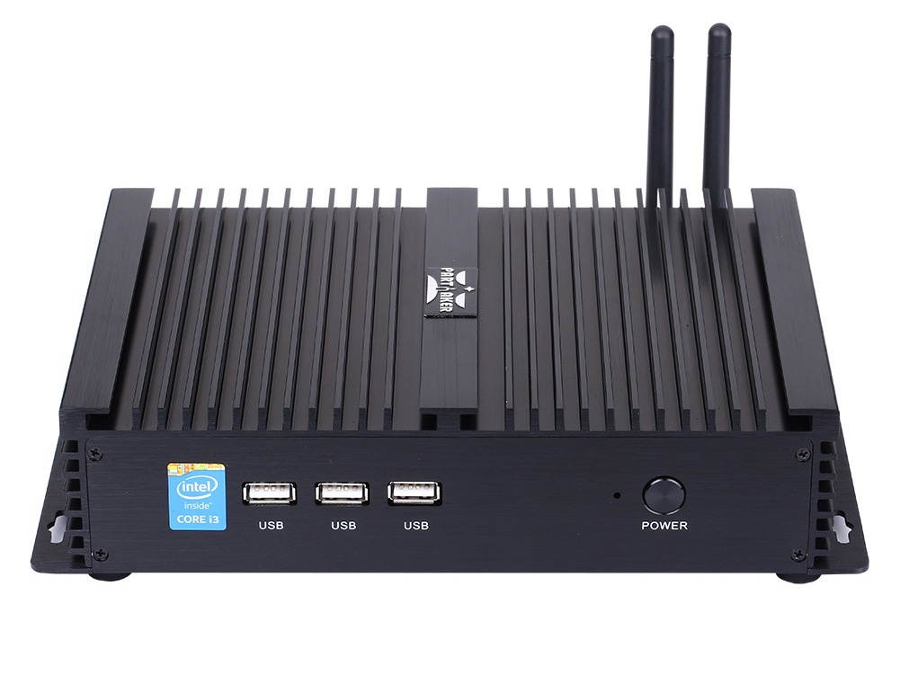 Industrial PC Intel Core i7 8550U 2 RS232 COM Fanless Mini PC windows 10 linux HD-MI VGA HTPC Intel Core i7 mini PC DDR4 16GB Ram 512GB SSD