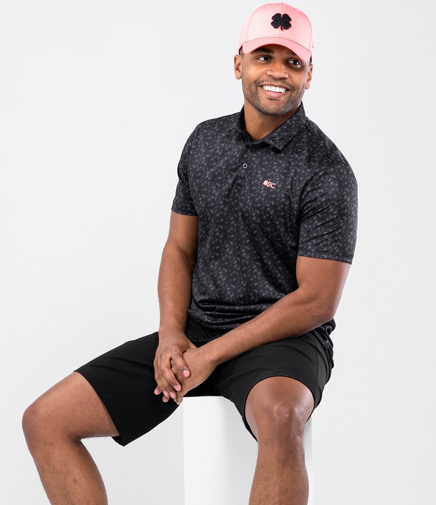 BLACK CLOVER Lucky Fit Short-Sleeve Stark Dri-Balance&trade; Polo