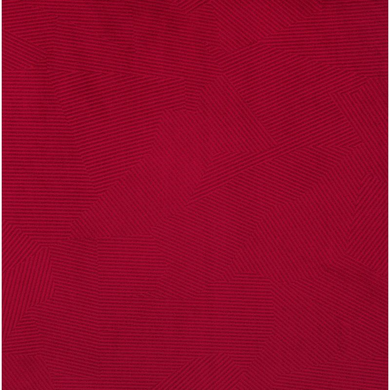 Modern Armchair Textured Ruby Velvet - HomePop