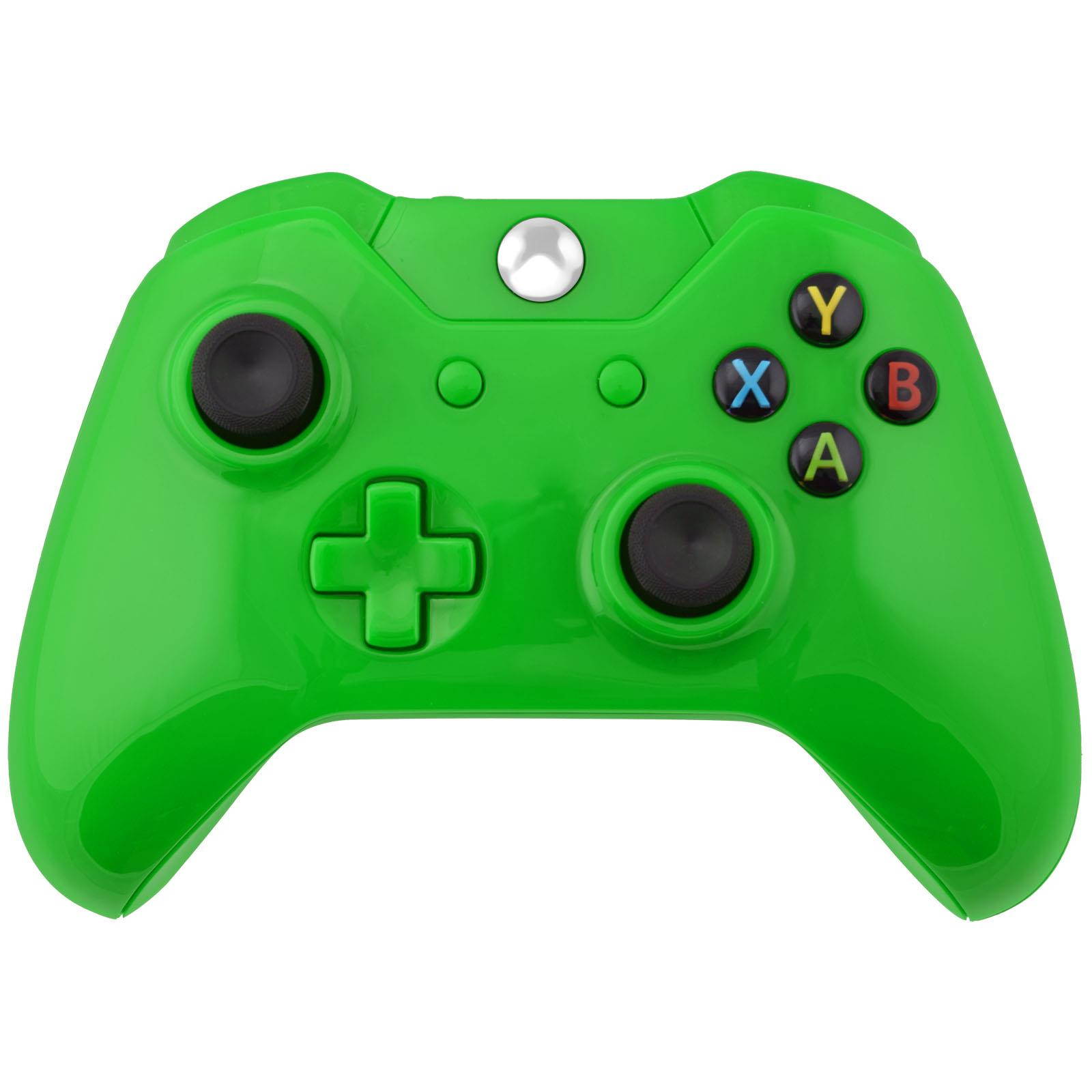 Wireless Controller Full Shell Case Housing for Xbox One Glossy Green