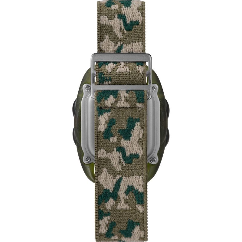 Kid's Timex Digital Watch with Camouflage Strap - Green T71912XY