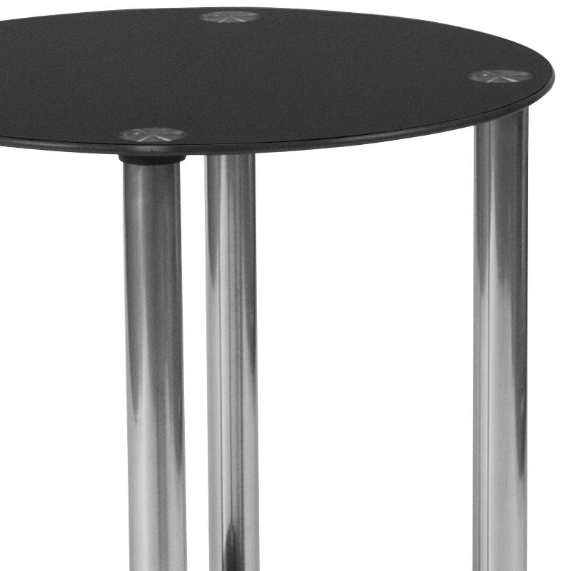 Riverside End Table Black - Riverstone Furniture