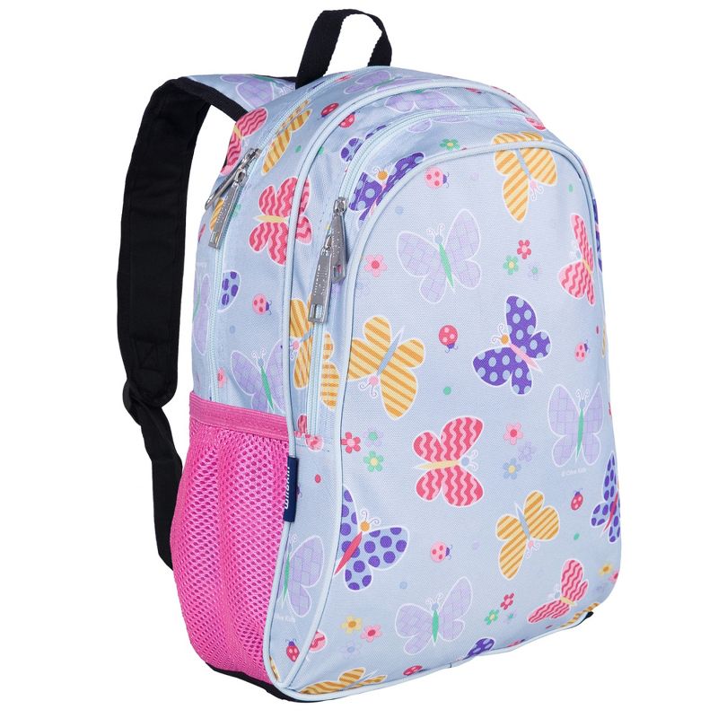 Wildkin Butterfly Garden Blue 15 Inch Backpack