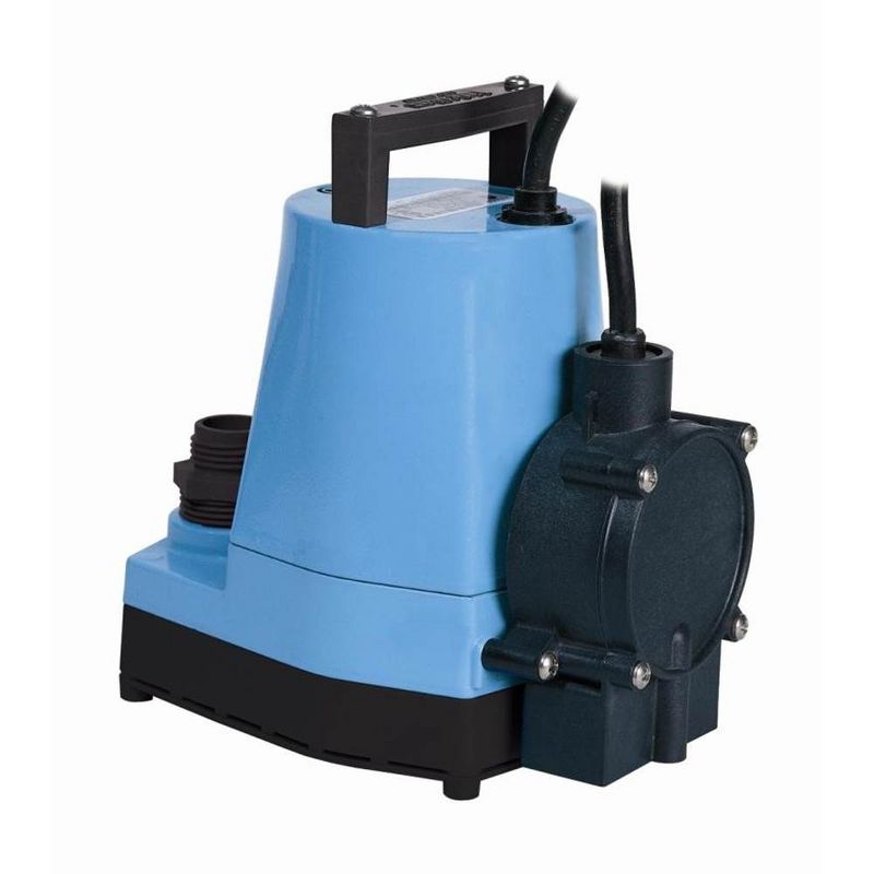 Little Giant 505005 5 MSP 1/6 HP 1200 GPH Submersible or In Line Utility Pump