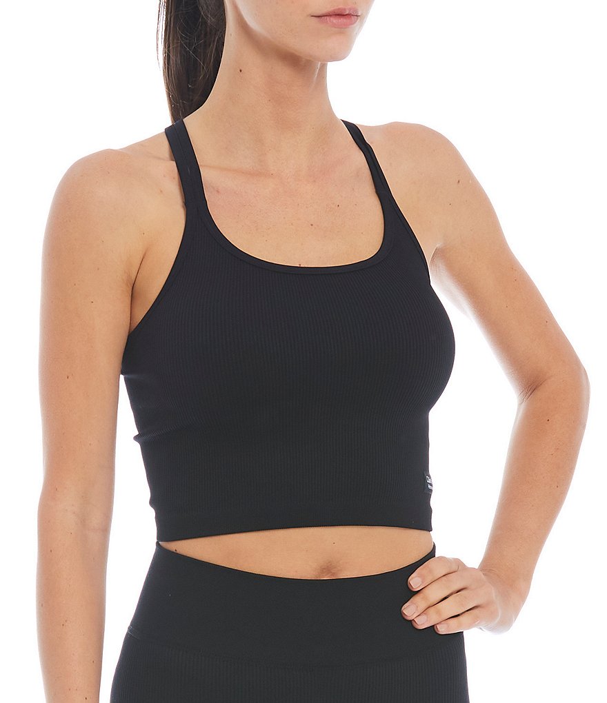 IBKUL Kimmy Print Long Sleeve Mock Neck Active Top