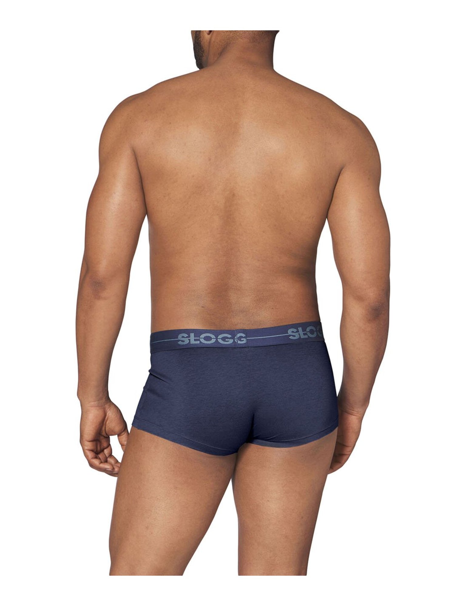 Sloggi Blue Slim Fit Trunks - Pack Of 2