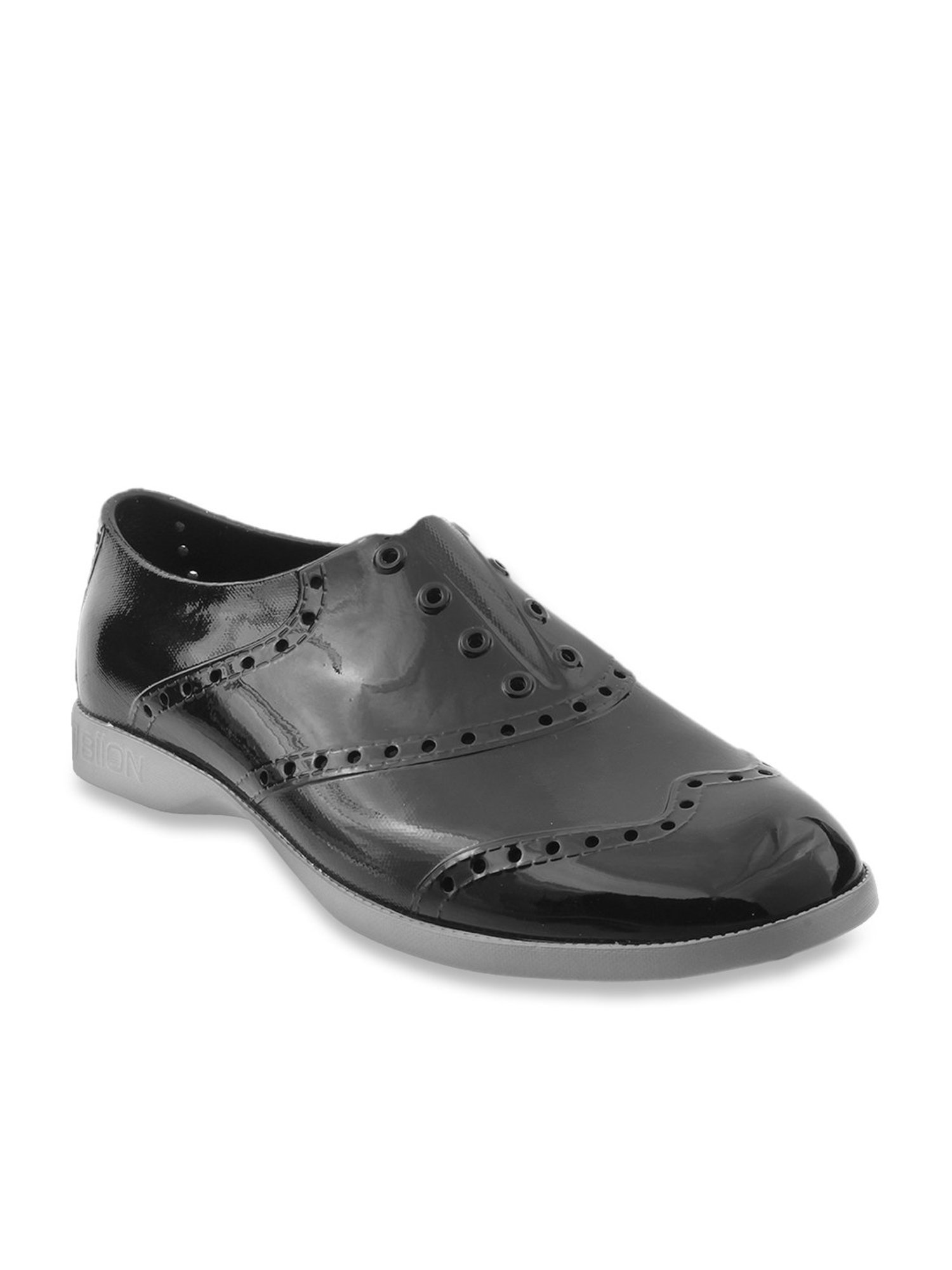Biion Men's Black Oxford Shoes