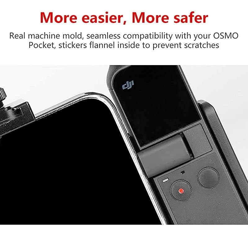 OP1 Handheld Phone Holder Mobile Bracket Set Gimbal Stand Tripod Mount w Cold Shoe Mount for DJI OSMO Pocket