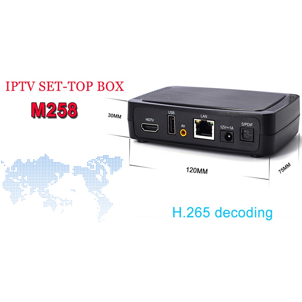 Intelligent Smart Personal Television Internet High Definition For Stalker Faster M258 TV Box