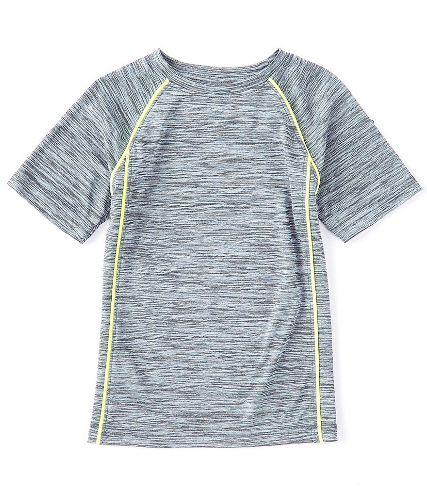 Kinetic by Class Club Little Boys 2T-7 Short-Sleeve Side-Piping Performance Tee