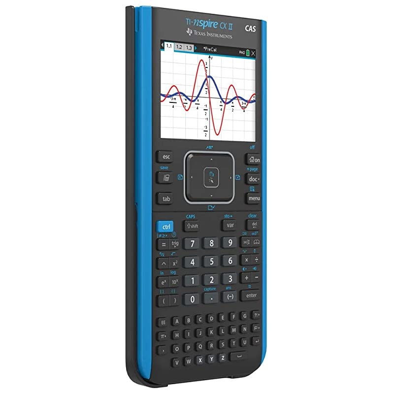Instrument Nspire CX II CAS Student Software Graphing Calculator