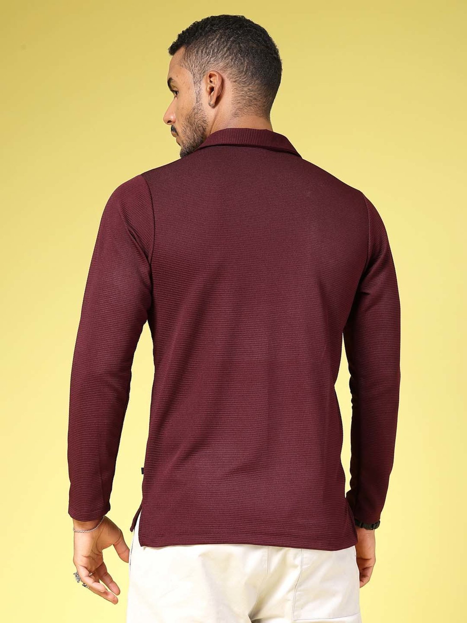 Rigo Wine Slim Fit T-Shirt