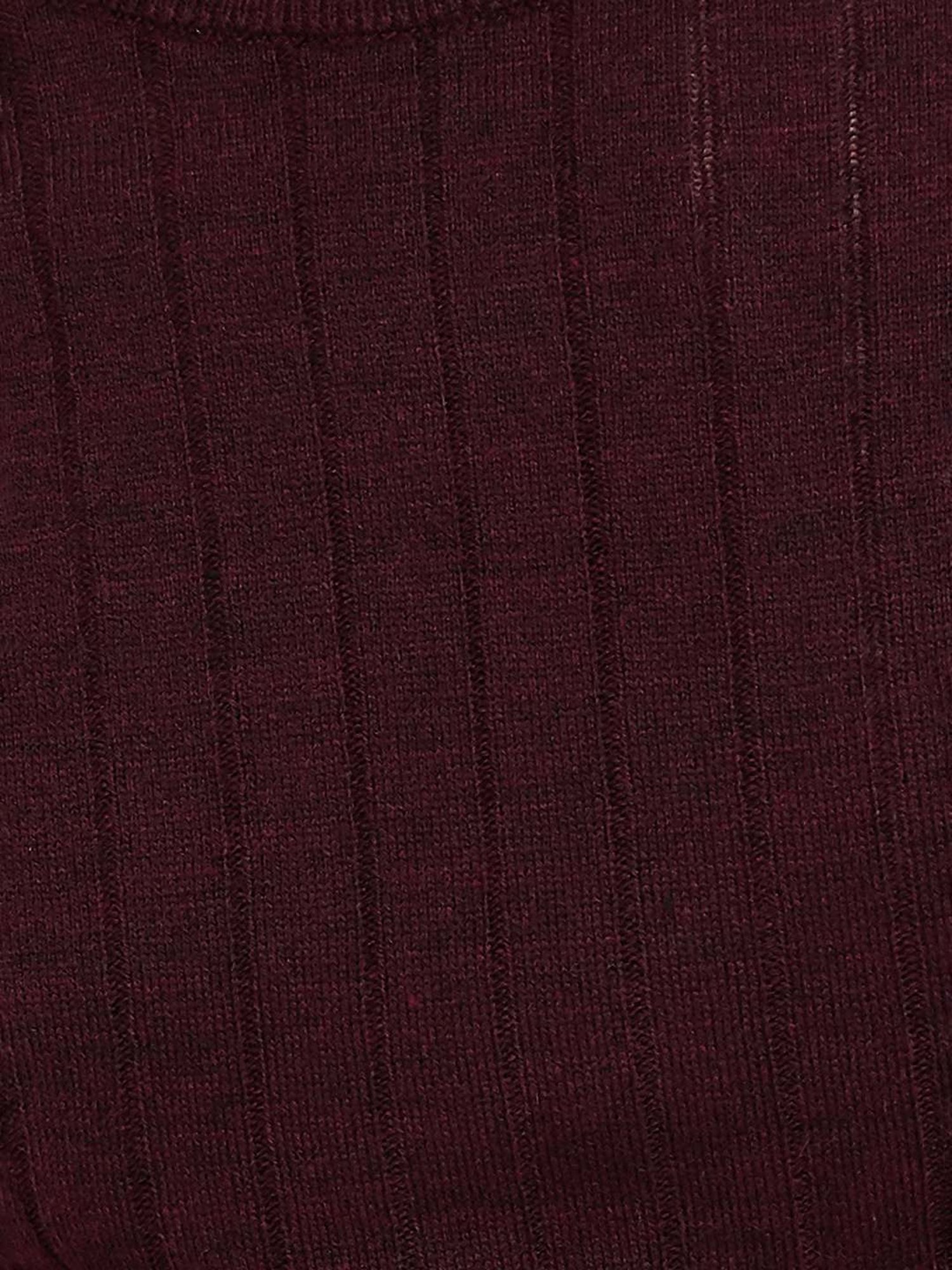 Code By Lifestyle Red Regular Fit Sweater