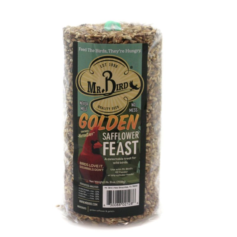 Home & Garden 7.5" Wild Feast Safflower Feast No Mess Never Melt Mr Bird  -  Bird And Wildlife Food