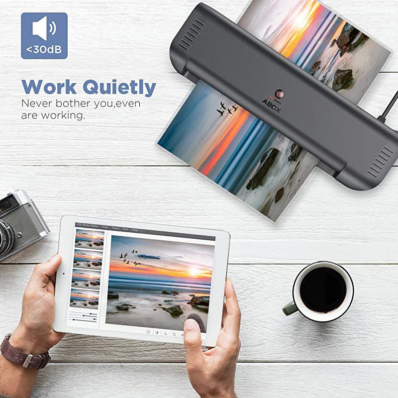 Laminator Machine Pixseal ? A4 Thermal Laminating Machine with Feeding Tray Trimmer Corner Rounder 21 Laminating Pouches