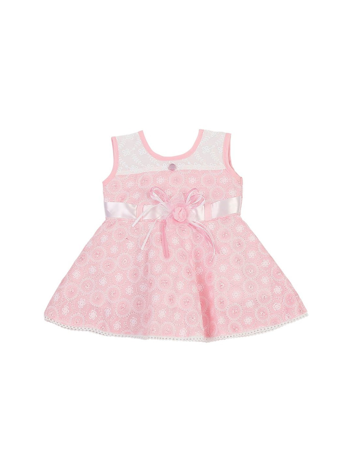 Ed-a-Mamma Baby Multicolor Printed Dress (Pack Of 2)