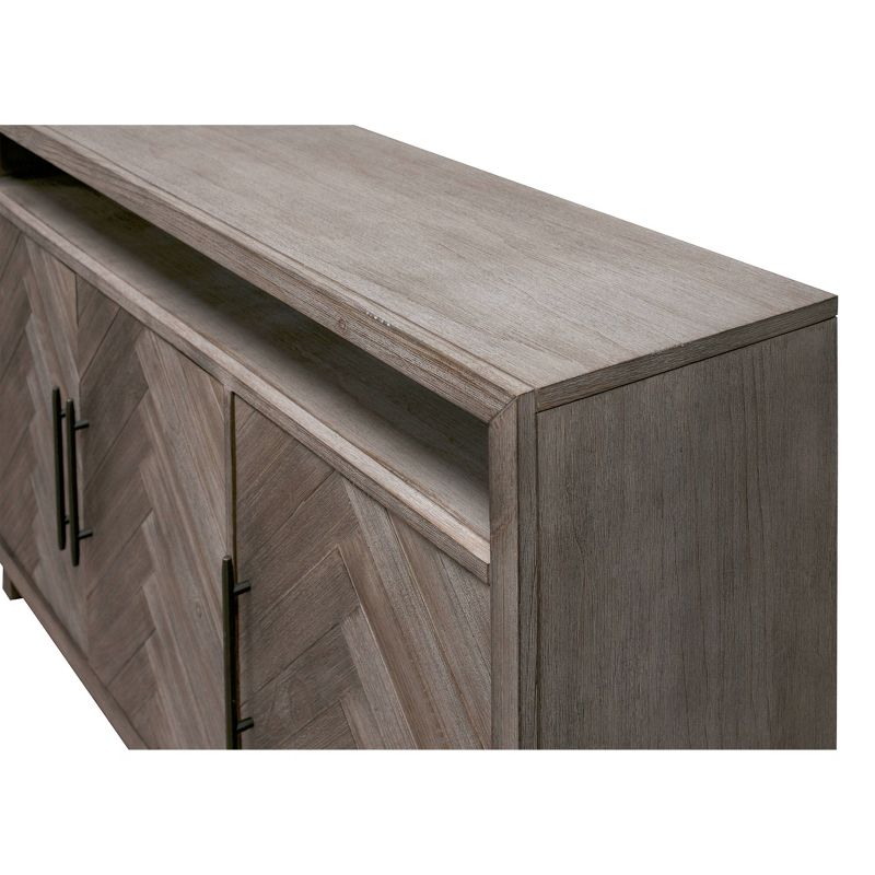 60" Palisades Deluxe Console Gray - Martin Furniture