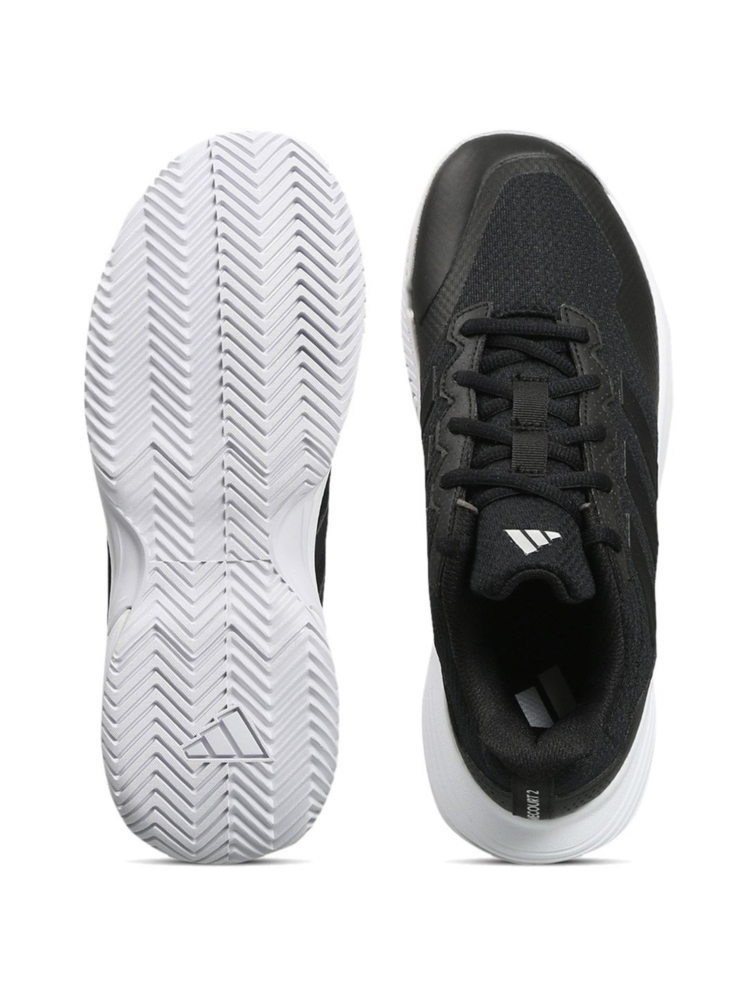 Adidas Women's GameCourt 2 Black Tennis Shoes