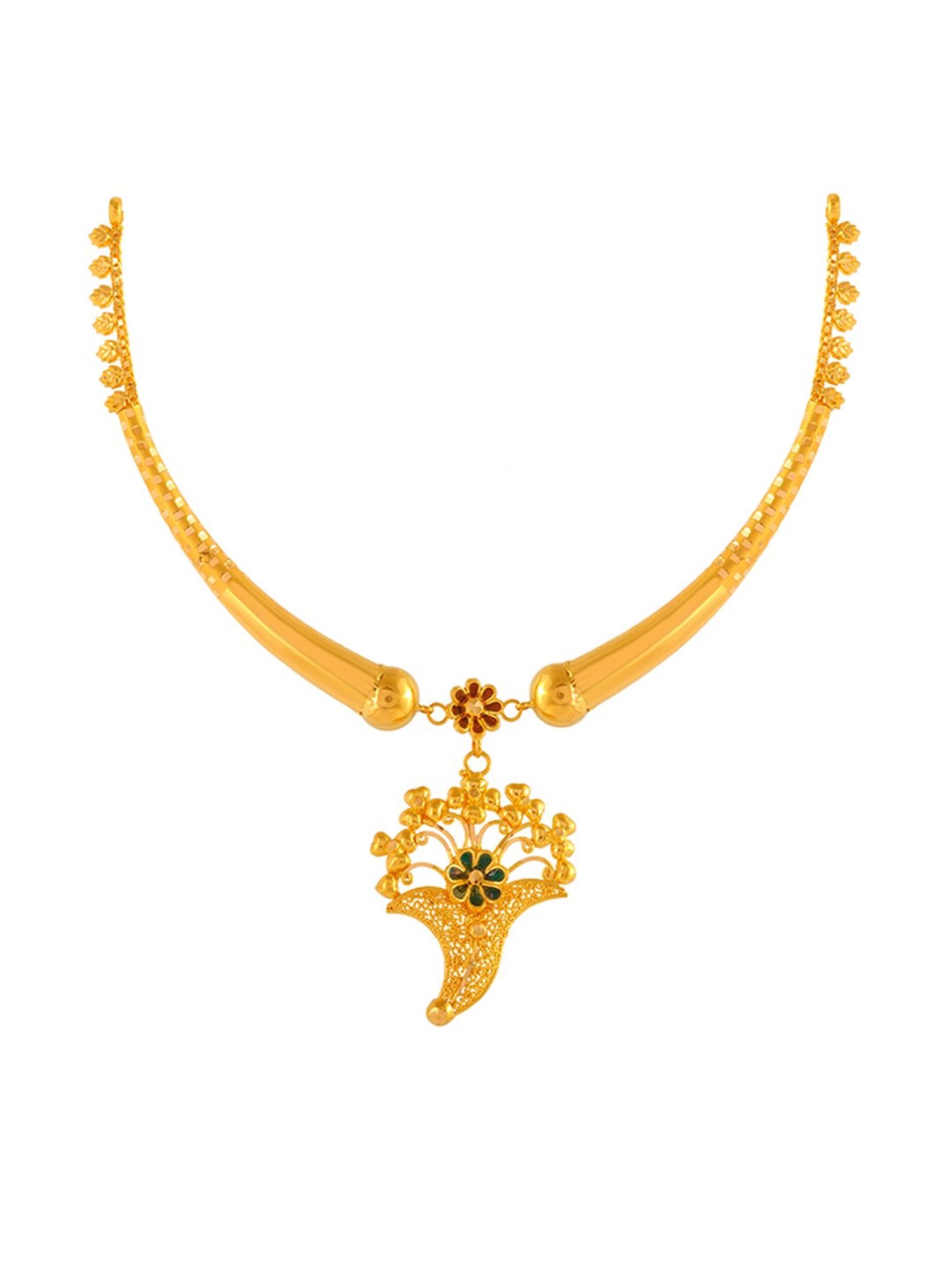 Malabar Gold and Diamonds 22k Gold Necklace for Women