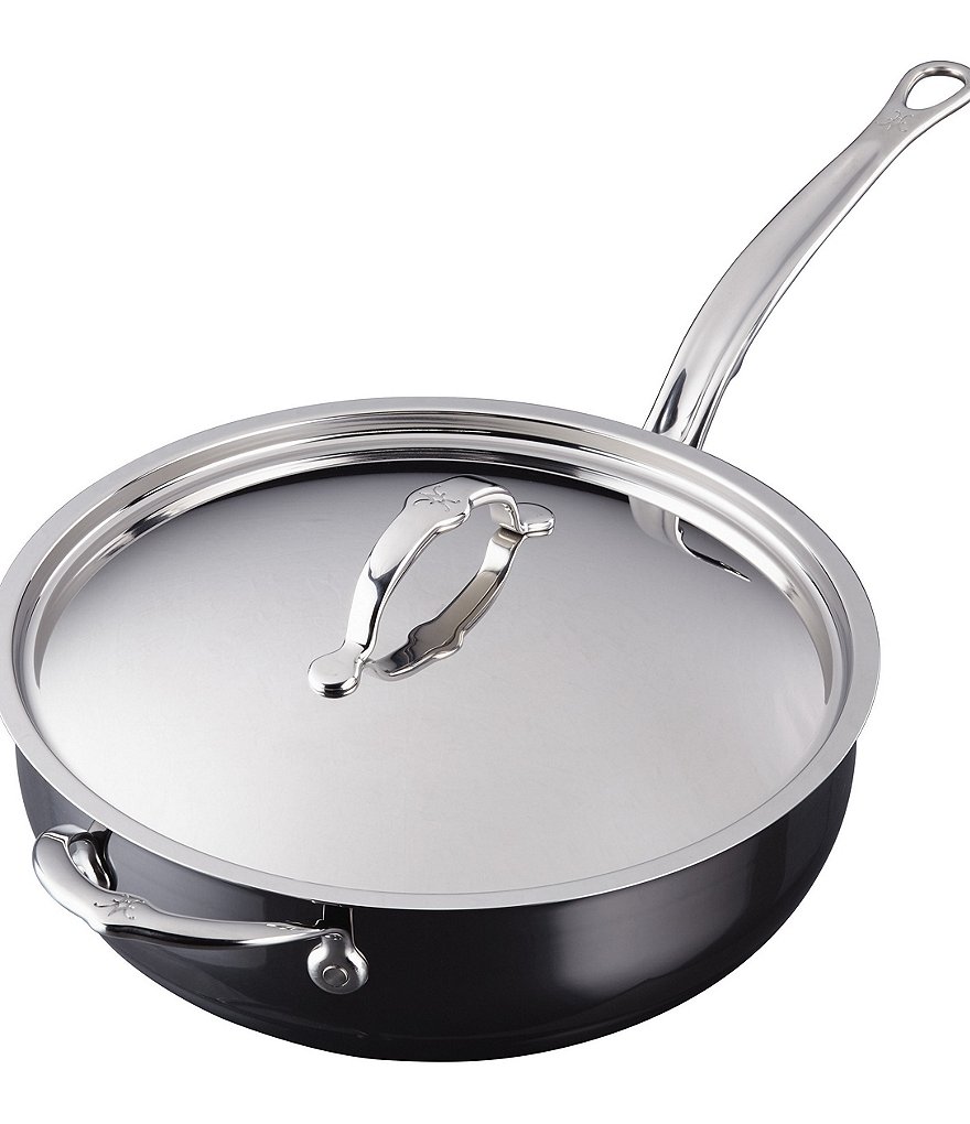 Hestan NanoBond Titanium Stainless Steel Essential Pan, 5 Quart