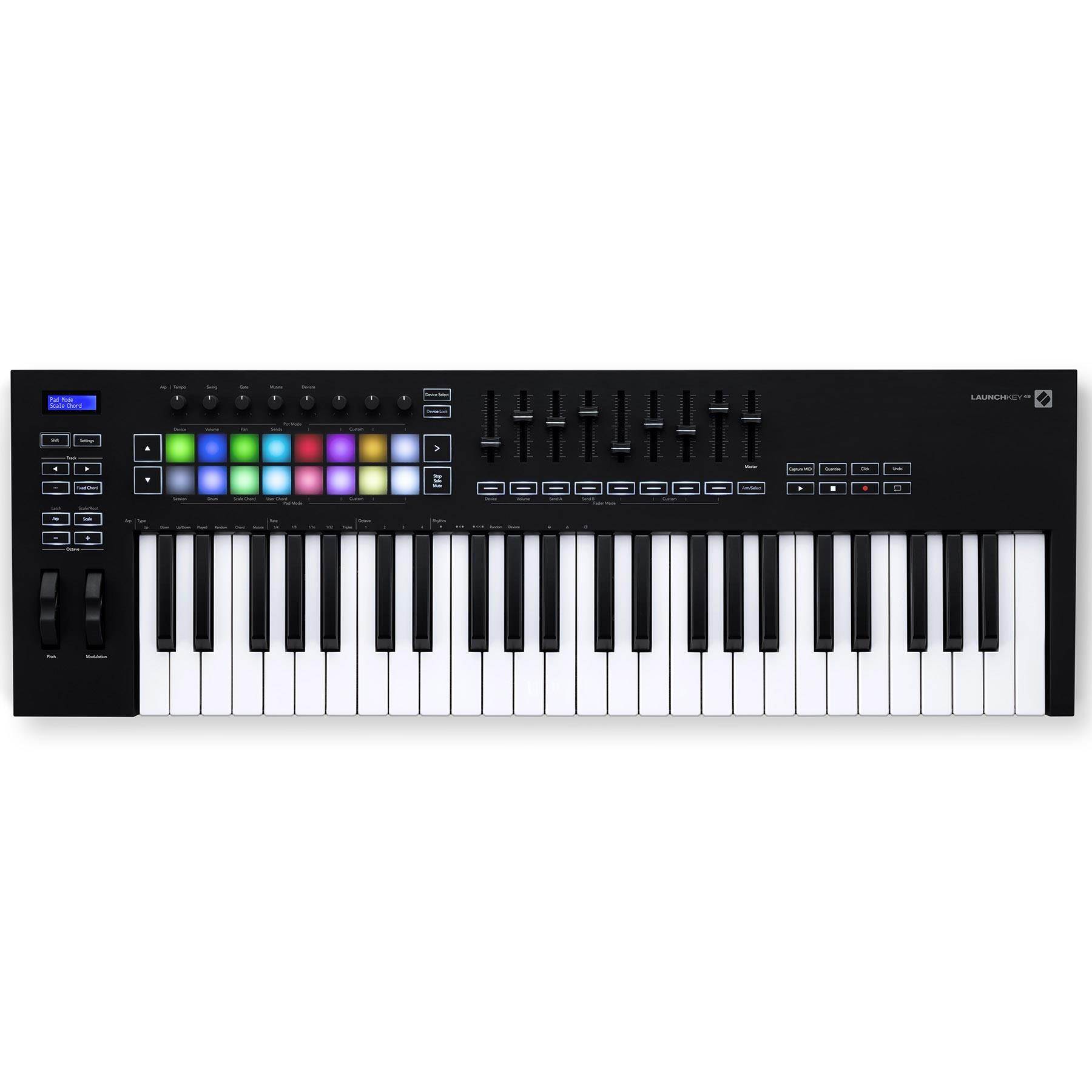 Novation Launchkey 49 Mk3 49-Key MIDI Controller Keyboard