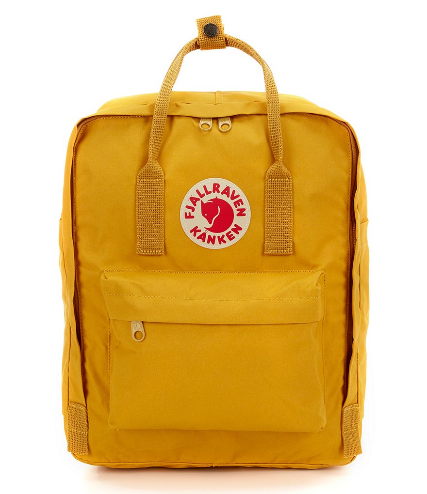 Fjallraven Kanken Water-Resistant Cotton Zipper Convertible Backpack