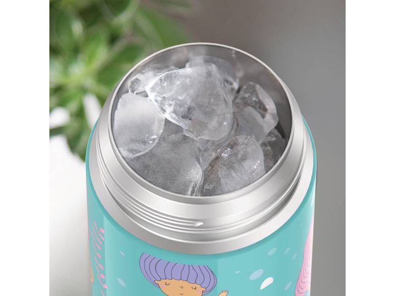 Thermos Mermaid 12oz FUNtainer Water Bottle with Bail Handle - Lavender/Blue