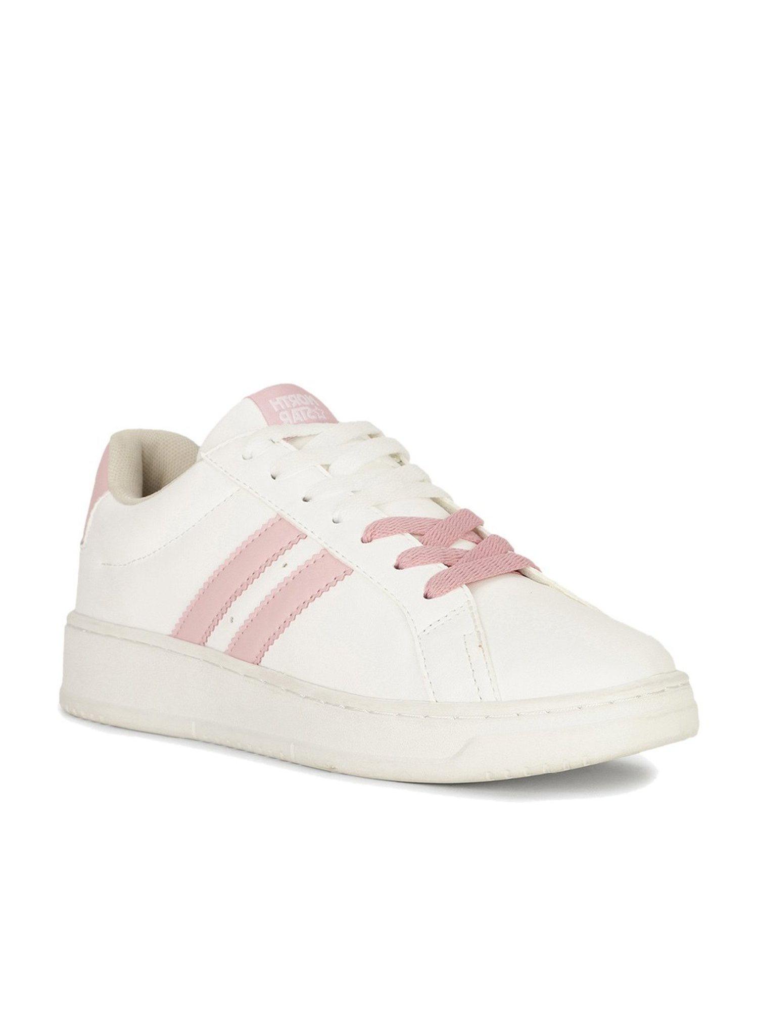 North Star by Bata Women's White Sneakers