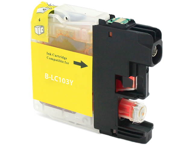 Green Project B-LC103Y Yellow Ink Cartridge Replaces Brother LC103Y