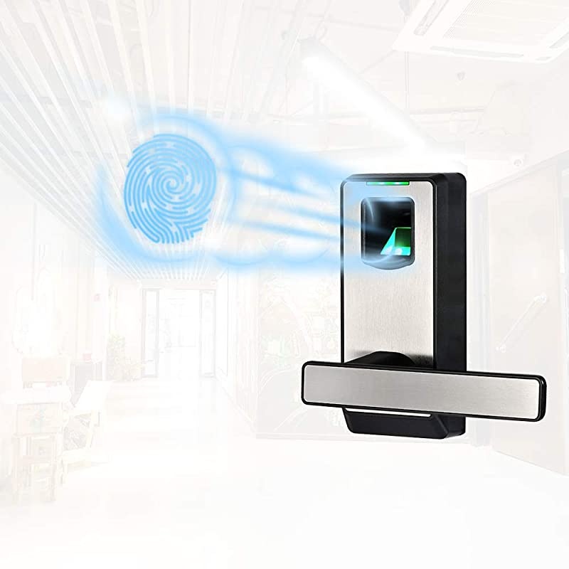 Electronic Smart Lock Biometric Fingerprint Door Lock with Bluetooth Keyless Home Entry with Your Smartphone/Fingerprint Locks for Bedroom (PL10)