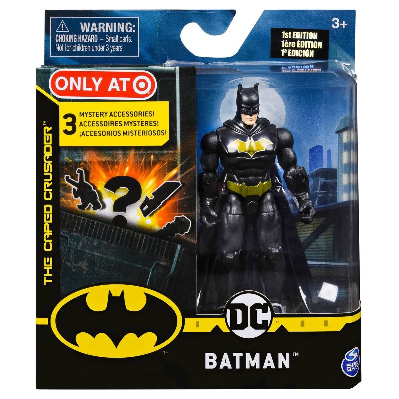 Batman 4" Action Figure with 3 Mystery Accessories, Mission 2