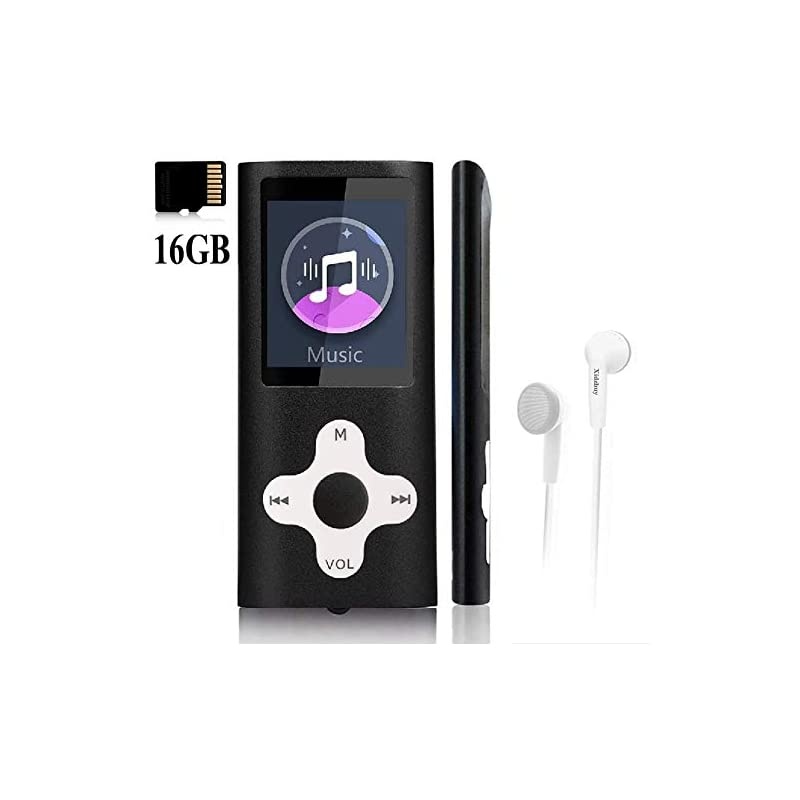 Player,Music Player with a 32 GB Memory Card Portable Digital Music Player/Video/Voice Record/FM Radio/E-Book Reader/Photo Viewer/1.8 LCD