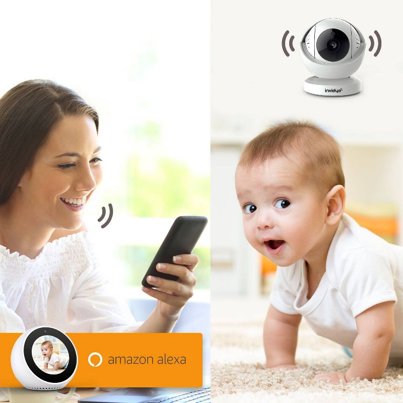 Invidyo World's Smartest Video Baby Monitor - 2pk