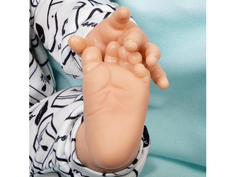 Paradise Galleries Realistic Chubby Baby Boy Doll - Big Boy with fat rolls and magnetic pacifier, 5-Piece Reborn Doll Set