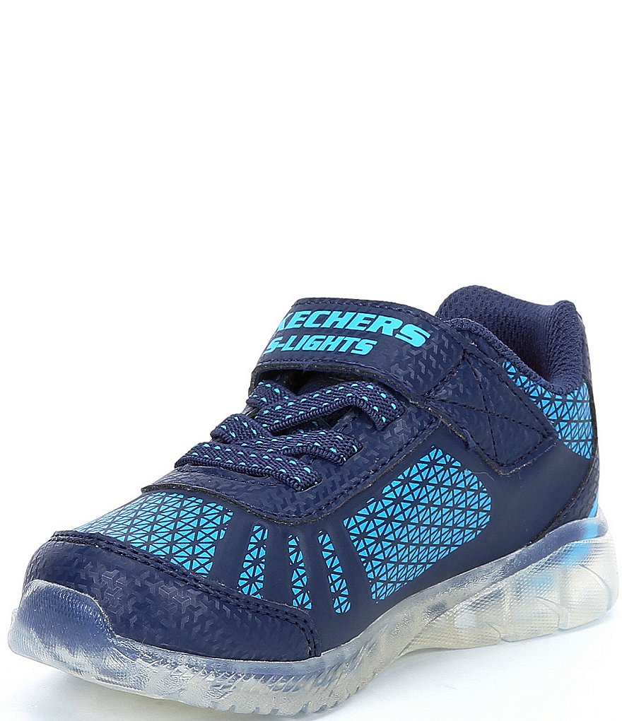 Skechers Boys' Illumi-Brights- Tuff Track Light Up Sneakers (Infant)