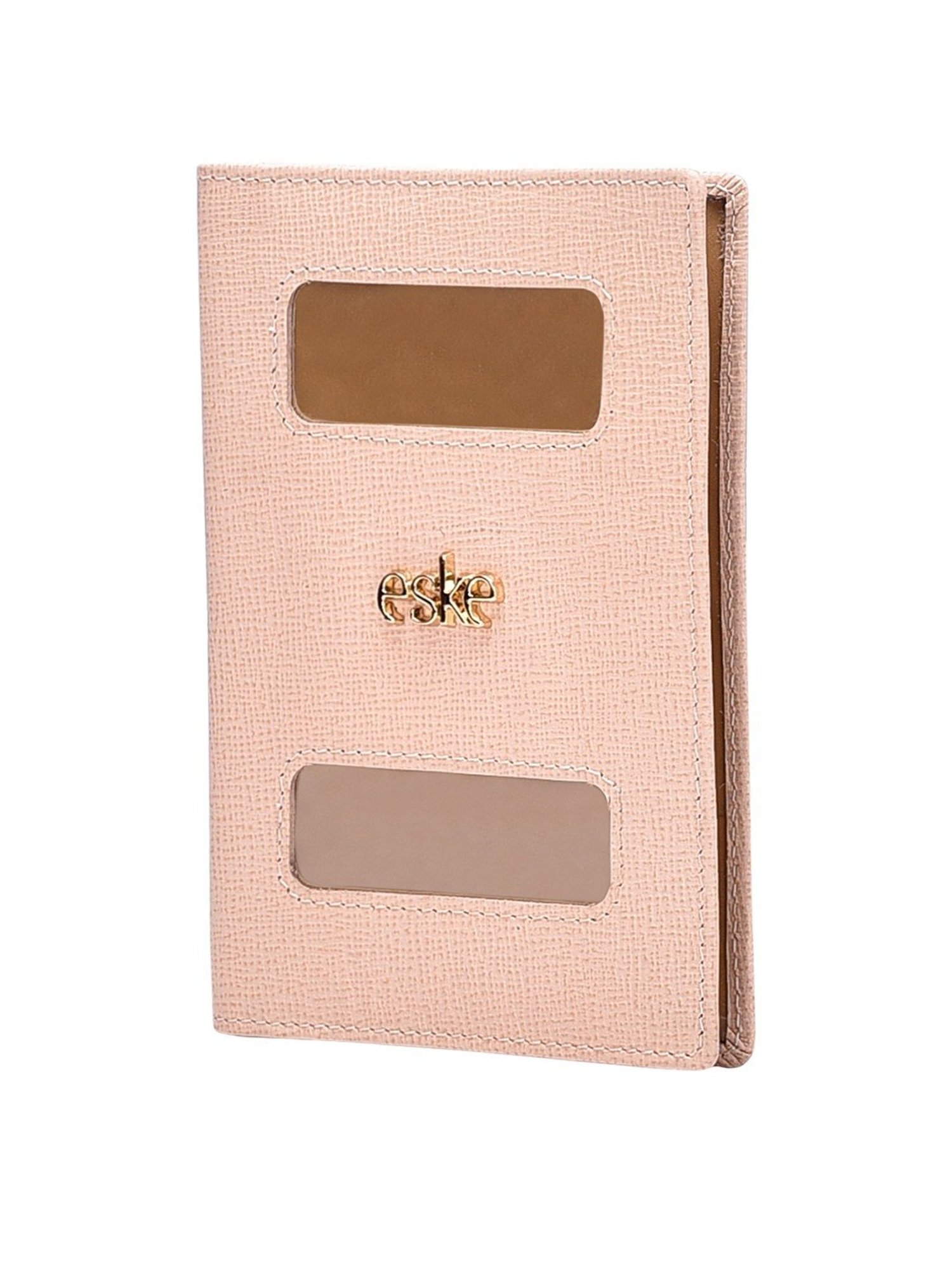 Eske Blair Pink Solid Small Passport Holder