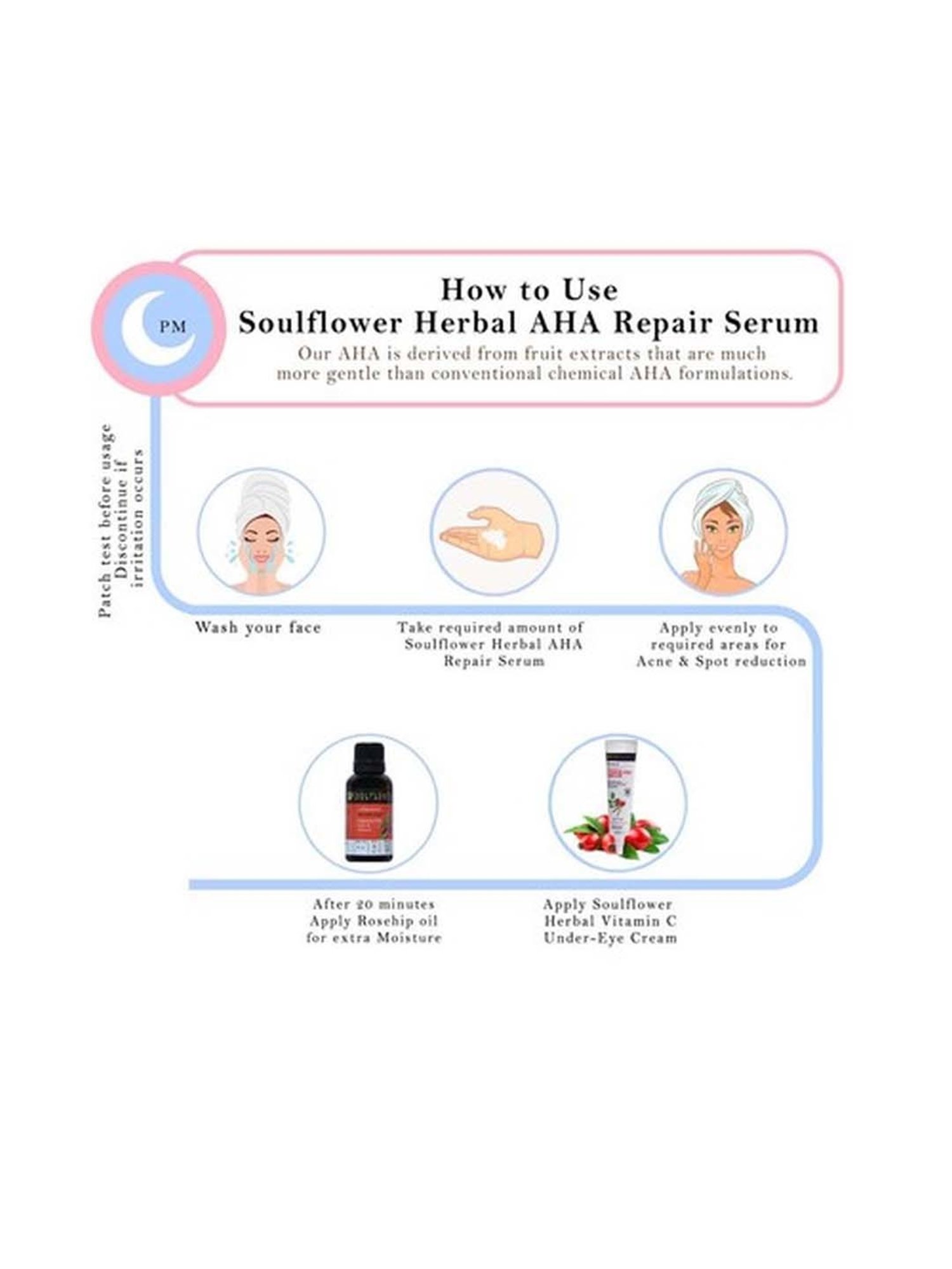 Soulflower Herbal AHA 30% Repair Serum - 40 ml