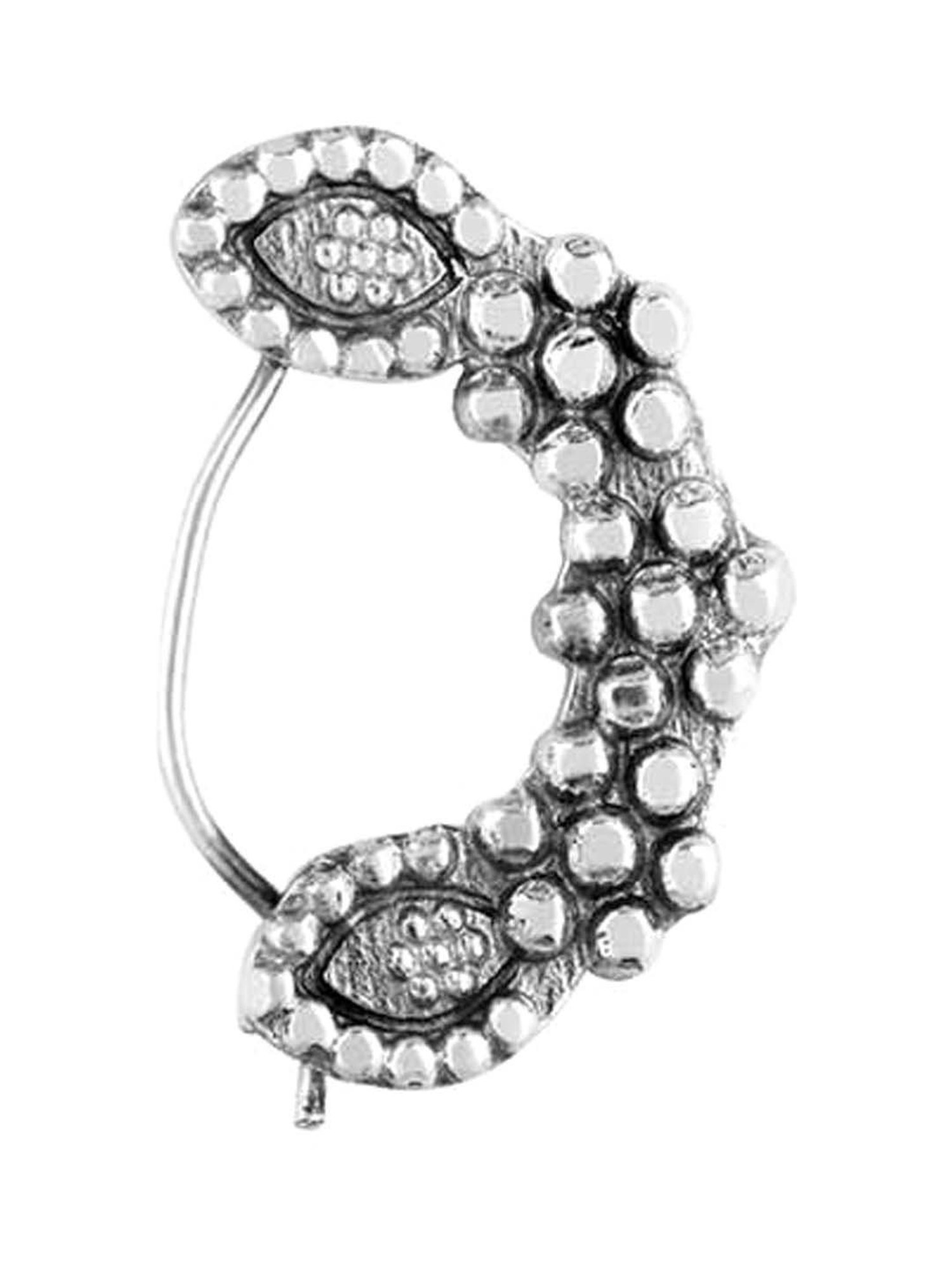 March by FableStreet 92.5 Sterling Silver Classic Nose Ring