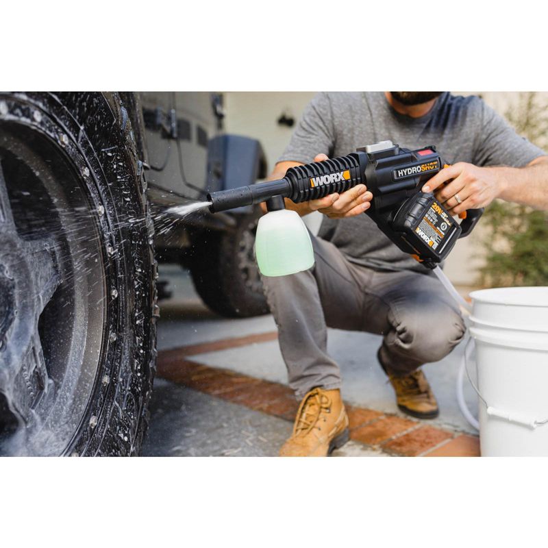 Worx WA4039 Pivoting Quick Connect Adapter, Quick Snap Connection, Fits: WG629, WG629.1, WG629.2 Series