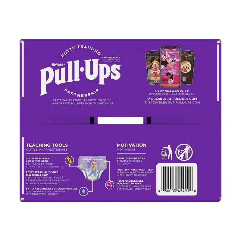 Huggies Bundle - Pull Ups Girls' Training Pants Size 3T-4T (84ct) + Pull Ups Girls' Night-Time Training Pants (60ct)
