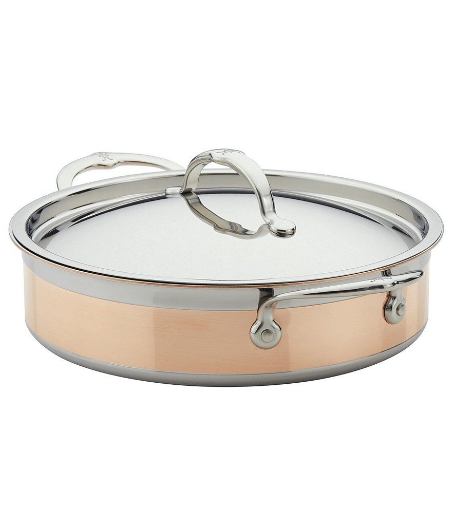 Hestan CopperBond Induction Copper Sauteuse, 3.5 Quart