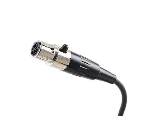 CablesOnline 47in AKG Headset to iPhone/ iPad Replacement Cable with Mic & Volume Control(IP-XM34)