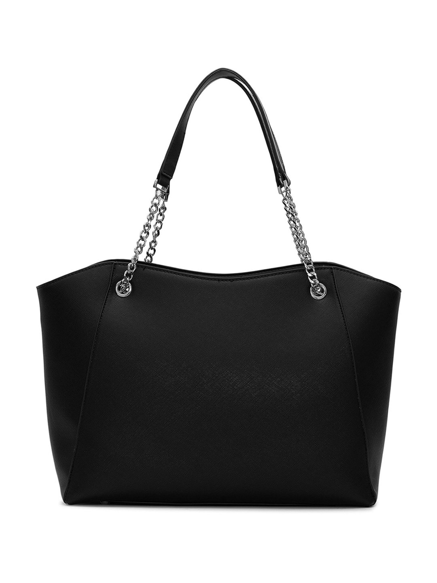 Miraggio Dakota Black Large Tote Handbag