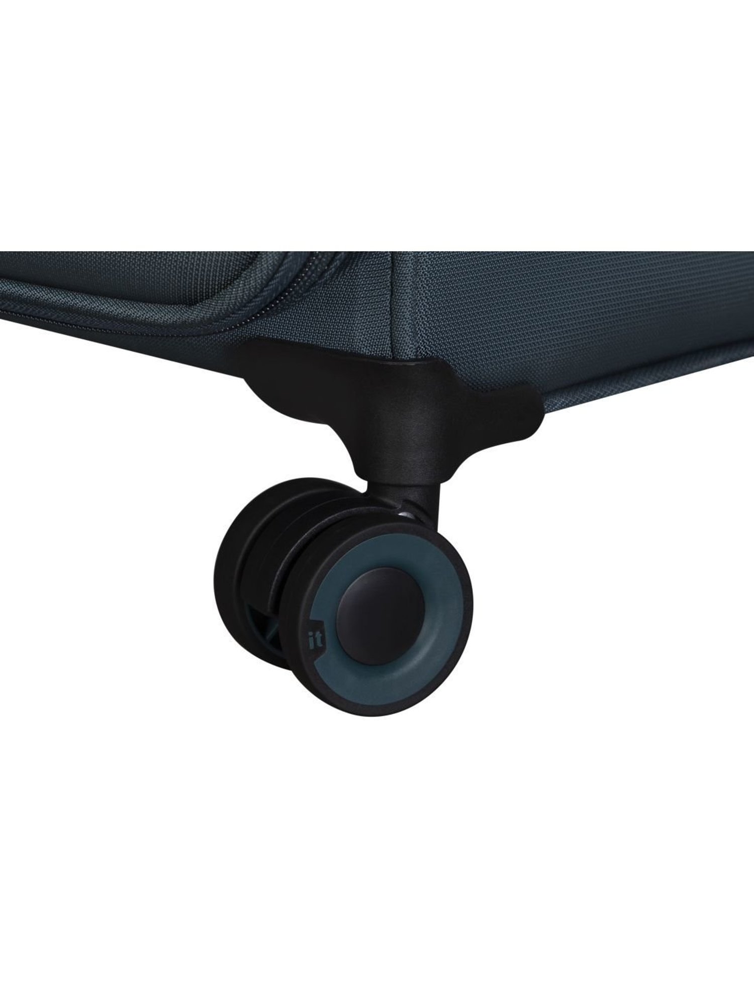 it luggage Precursor Teal Combo-28 & 20 inches Expandable Soft Case Luggage Trolley with TSA Lock