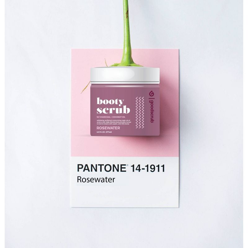 Goodwipes Booty Scrub - Rosewater - 10oz