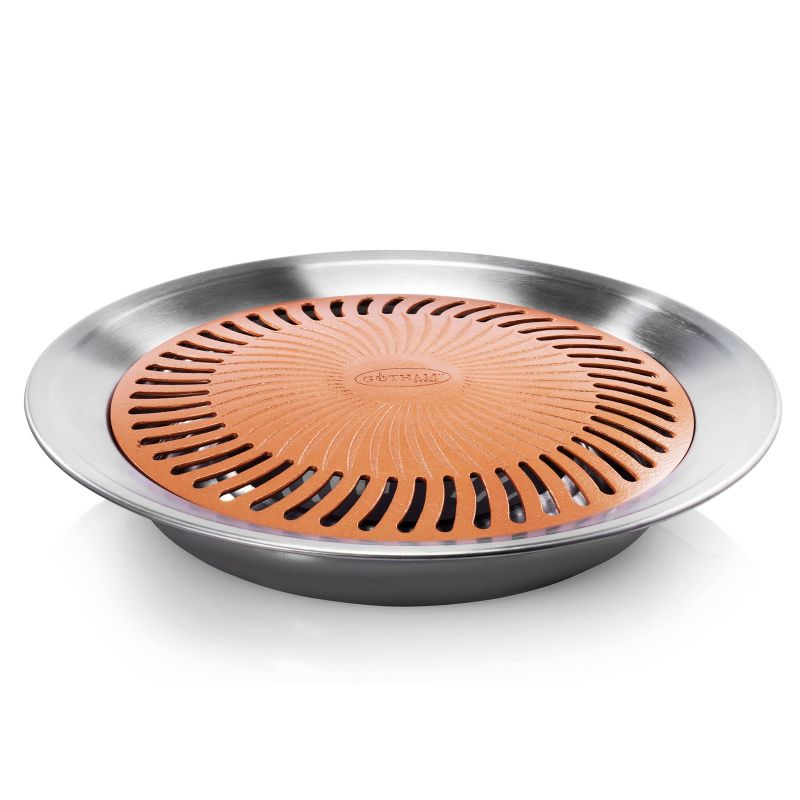 Gotham Steel Ti-cerama Round Stove Top Grill