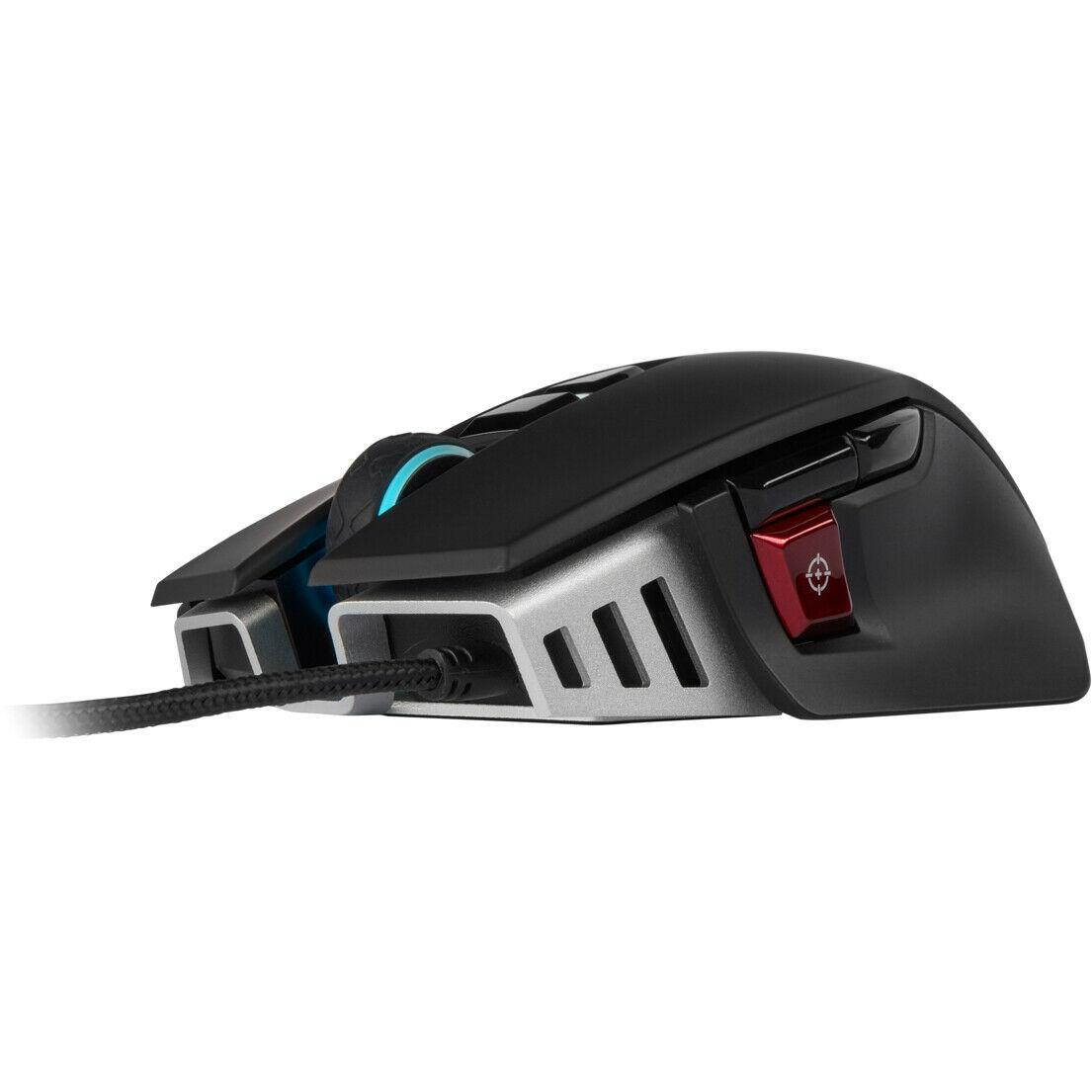 Corsair CH-9309011-NA M65 Rgb Elite Gaming Mouse Accs Black Backlit Rgb Led