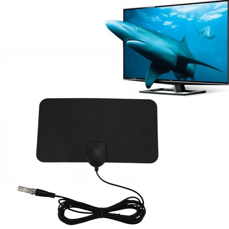 30X(Flat  Digital Indoor Zoom Tv Antenna Tv 50 Mile Range Tvfox Vhf Uhf Dvb
