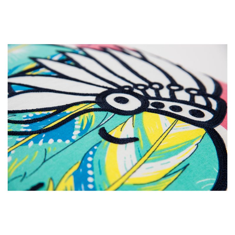 Simply Southern Animal Print Throw Pillow Pink - Rizzy Home